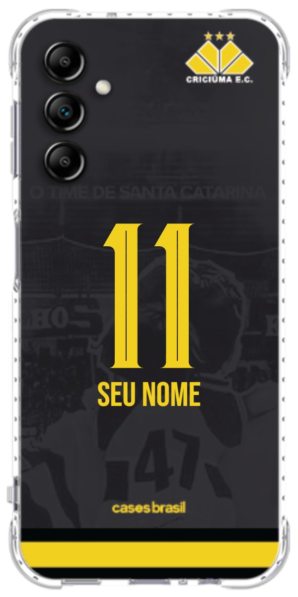 Capinha para celular Criciúma Estampa Oficial 14