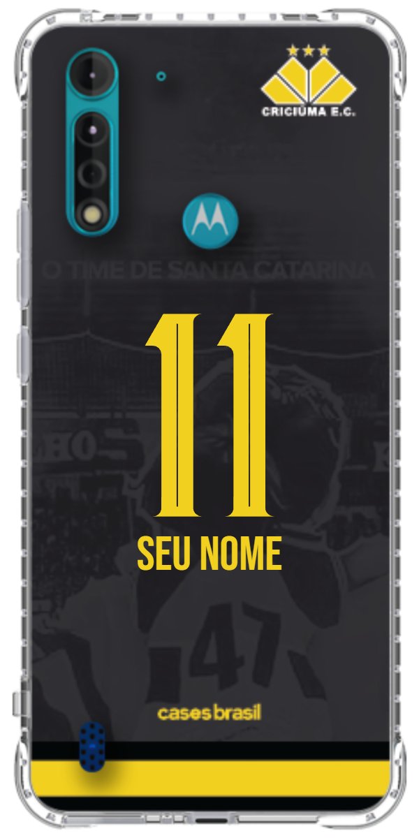Capinha para celular Criciúma Estampa Oficial 14