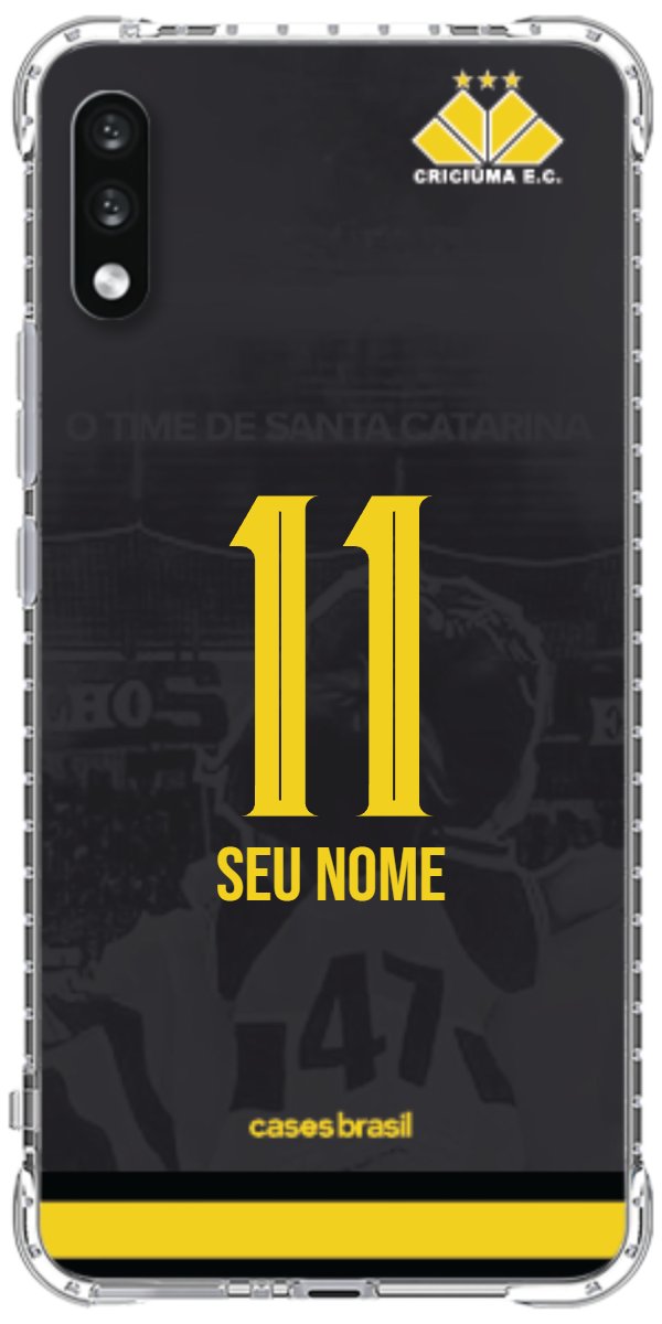 Capinha para celular Criciúma Estampa Oficial 14