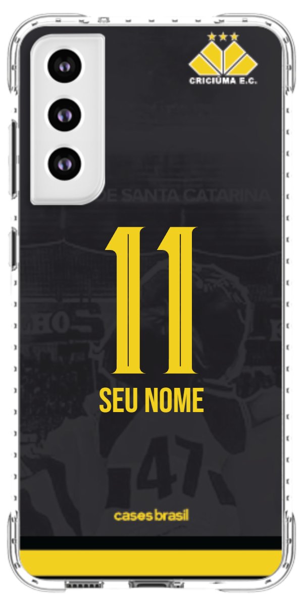 Capinha para celular Criciúma Estampa Oficial 14