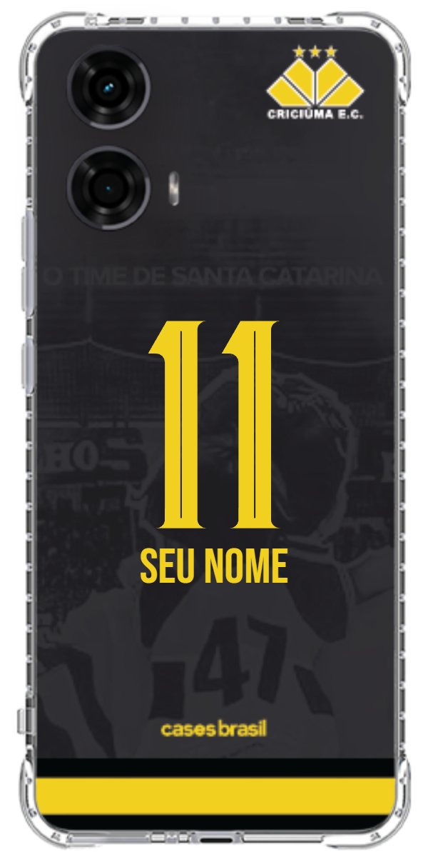 Capinha para celular Criciúma Estampa Oficial 14