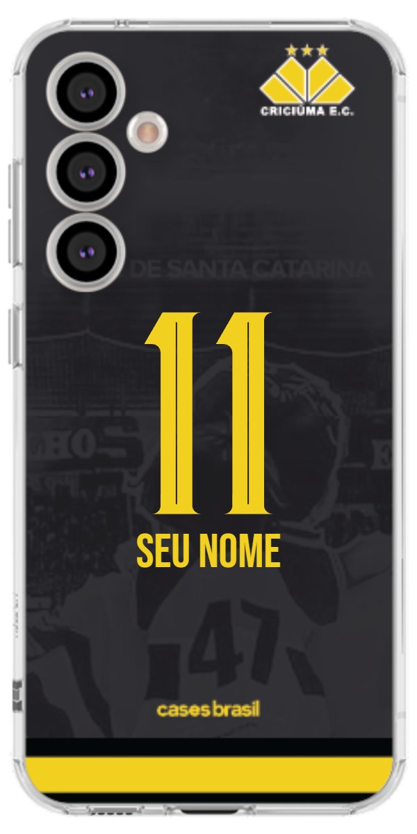 Capinha para celular Criciúma Estampa Oficial 14