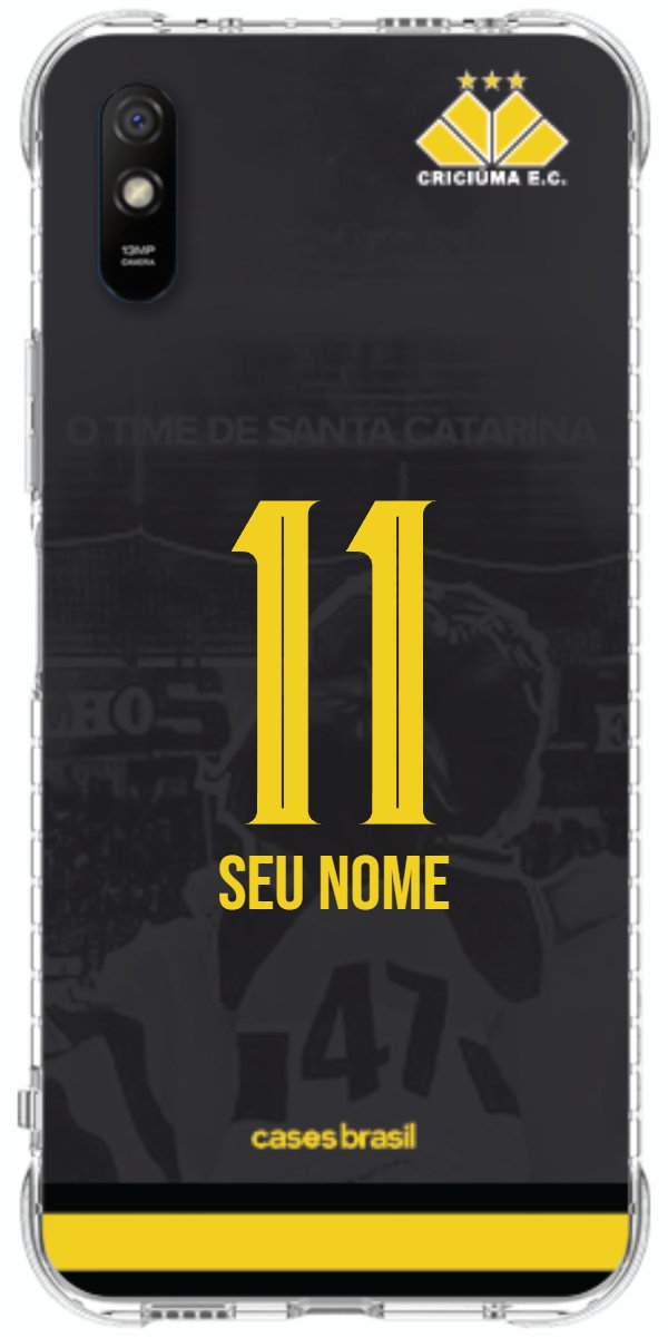 Capinha para celular Criciúma Estampa Oficial 14