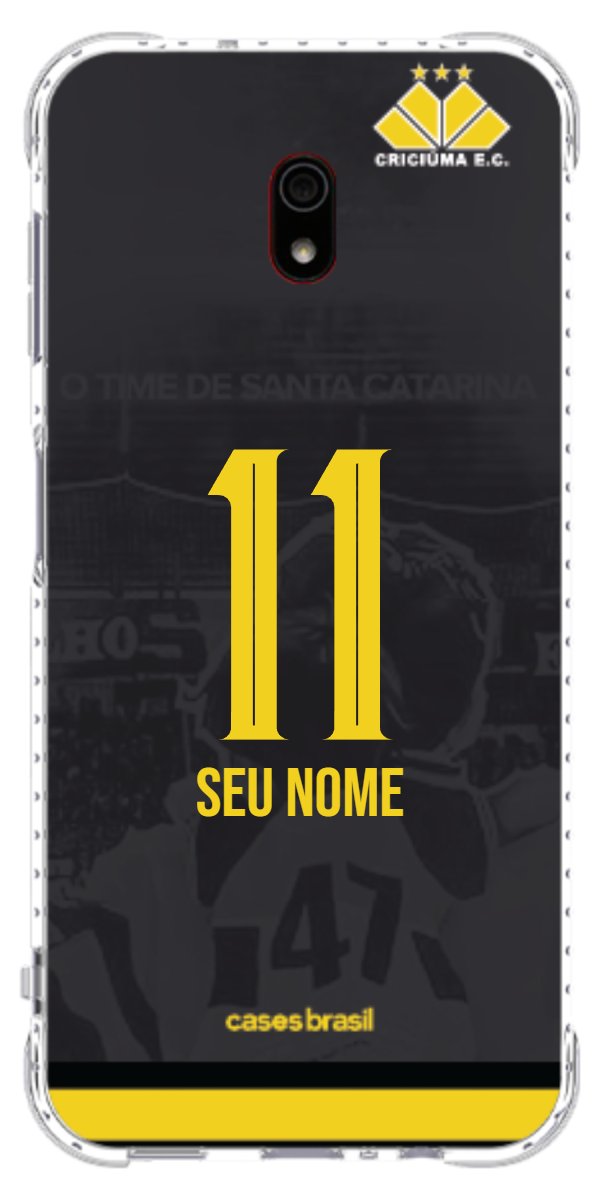 Capinha para celular Criciúma Estampa Oficial 14