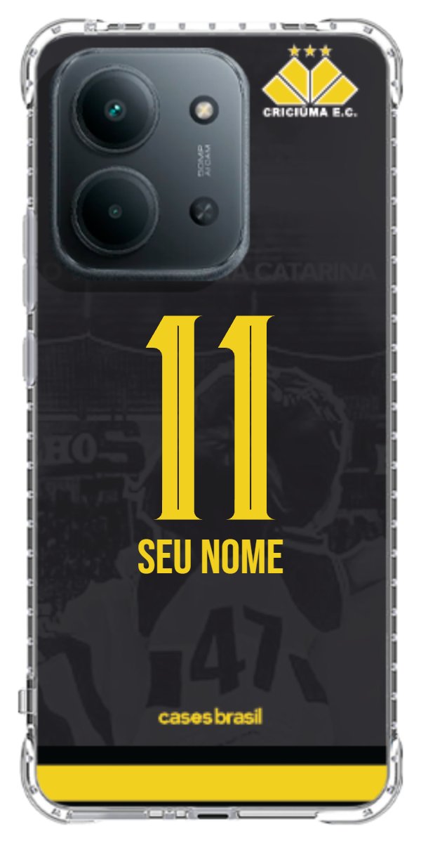 Capinha para celular Criciúma Estampa Oficial 14