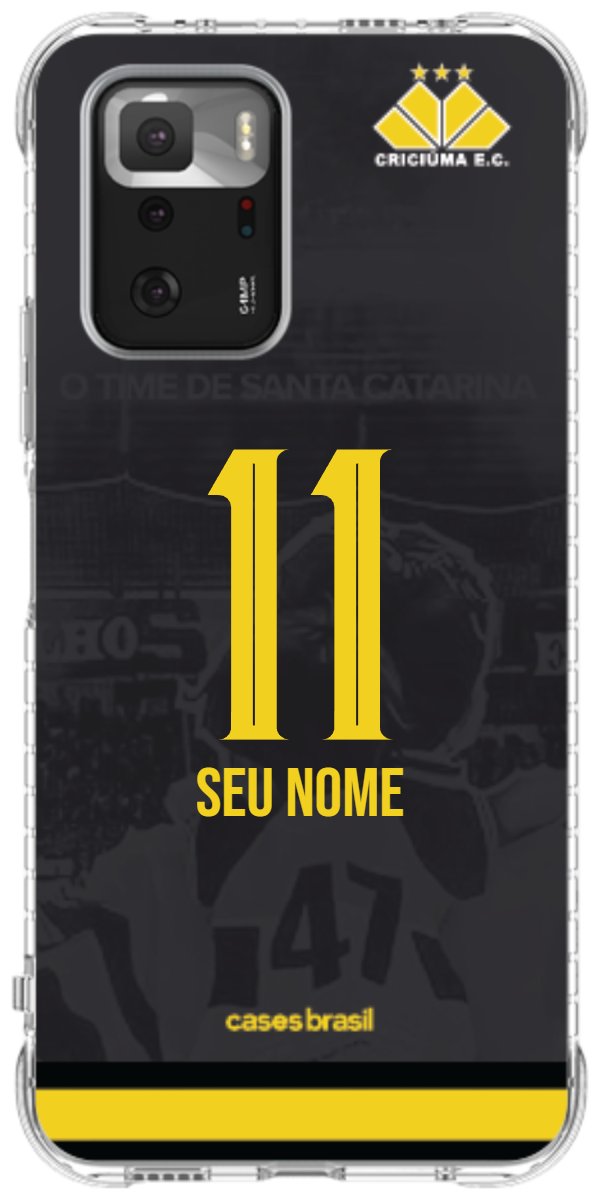 Capinha para celular Criciúma Estampa Oficial 14