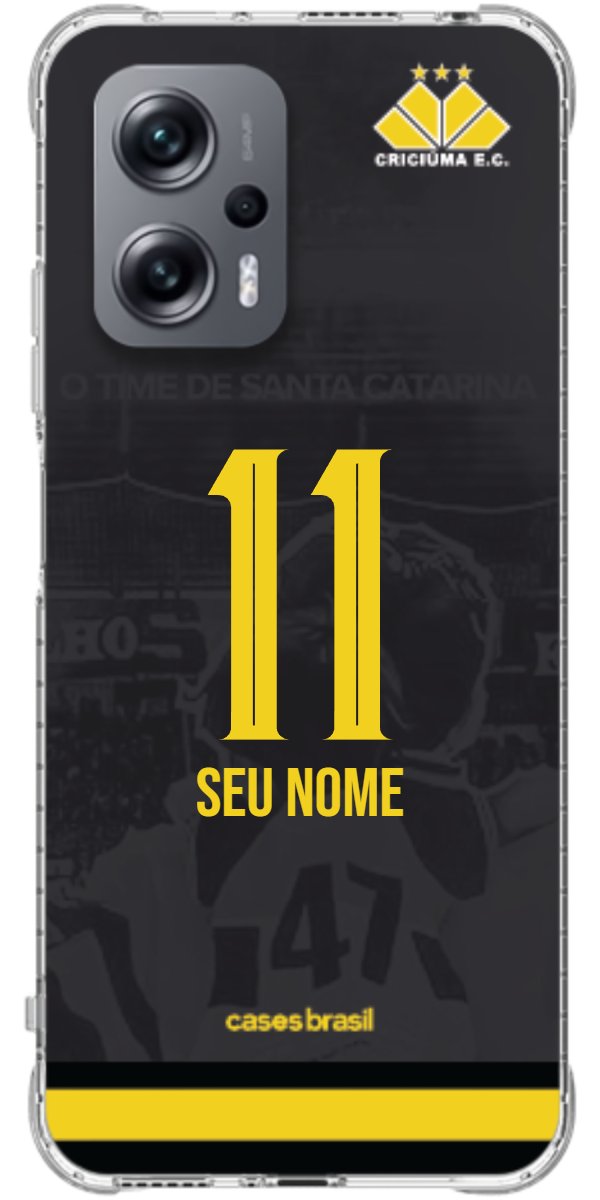 Capinha para celular Criciúma Estampa Oficial 14