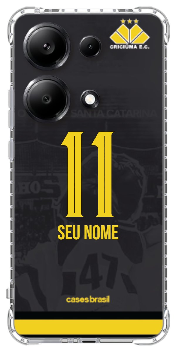 Capinha para celular Criciúma Estampa Oficial 14