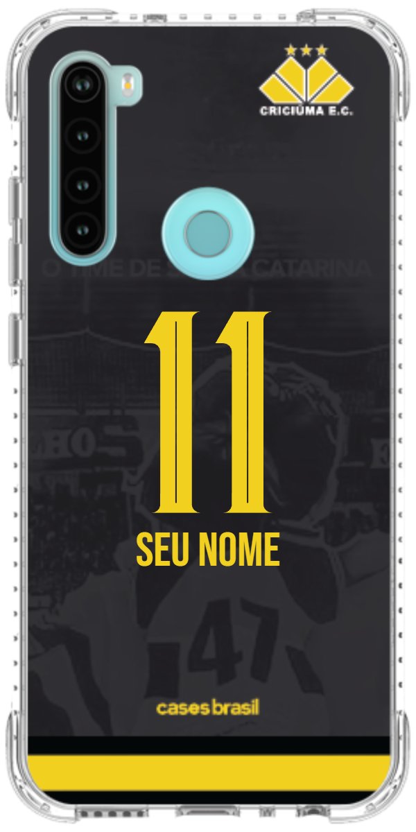 Capinha para celular Criciúma Estampa Oficial 14