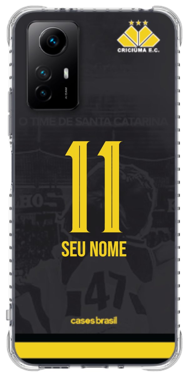 Capinha para celular Criciúma Estampa Oficial 14
