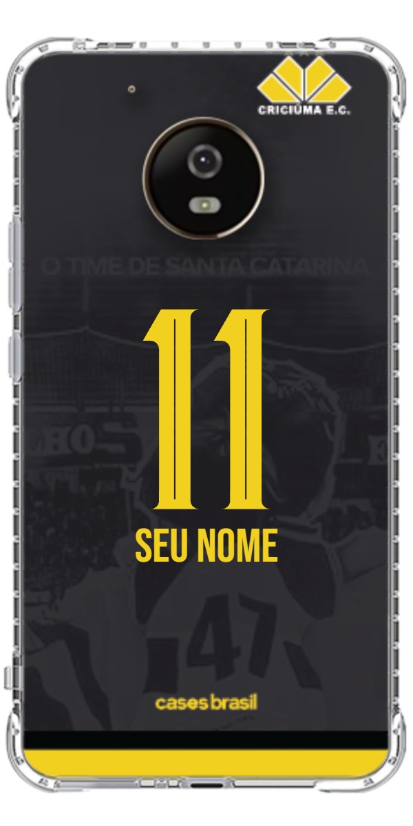 Capinha para celular Criciúma Estampa Oficial 14