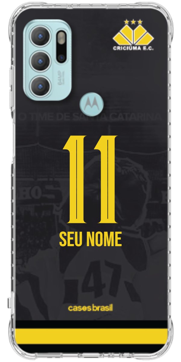Capinha para celular Criciúma Estampa Oficial 14