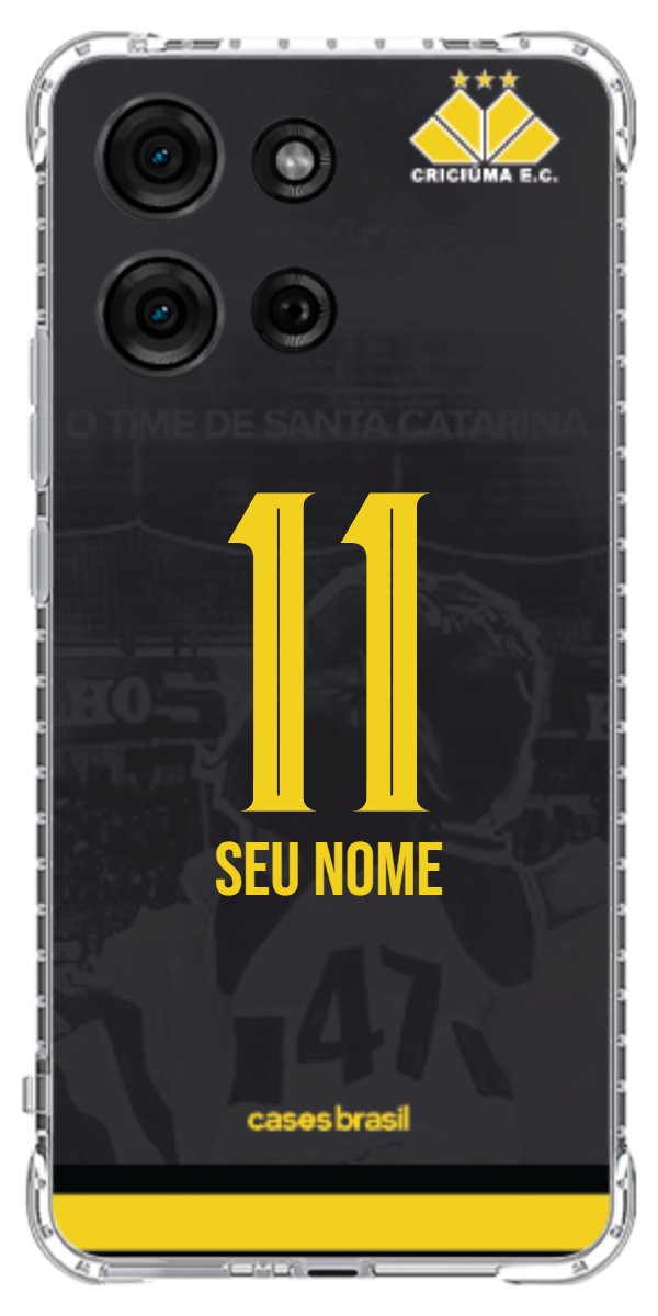 Capinha para celular Criciúma Estampa Oficial 14