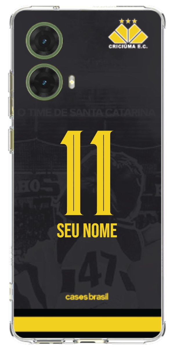 Capinha para celular Criciúma Estampa Oficial 14
