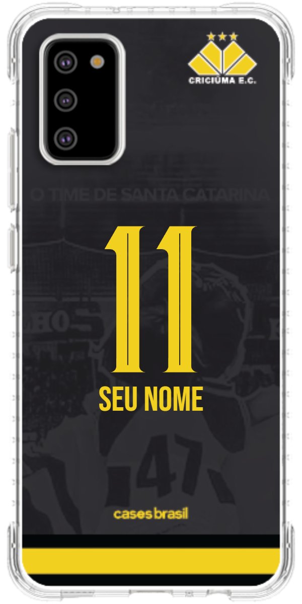 Capinha para celular Criciúma Estampa Oficial 14