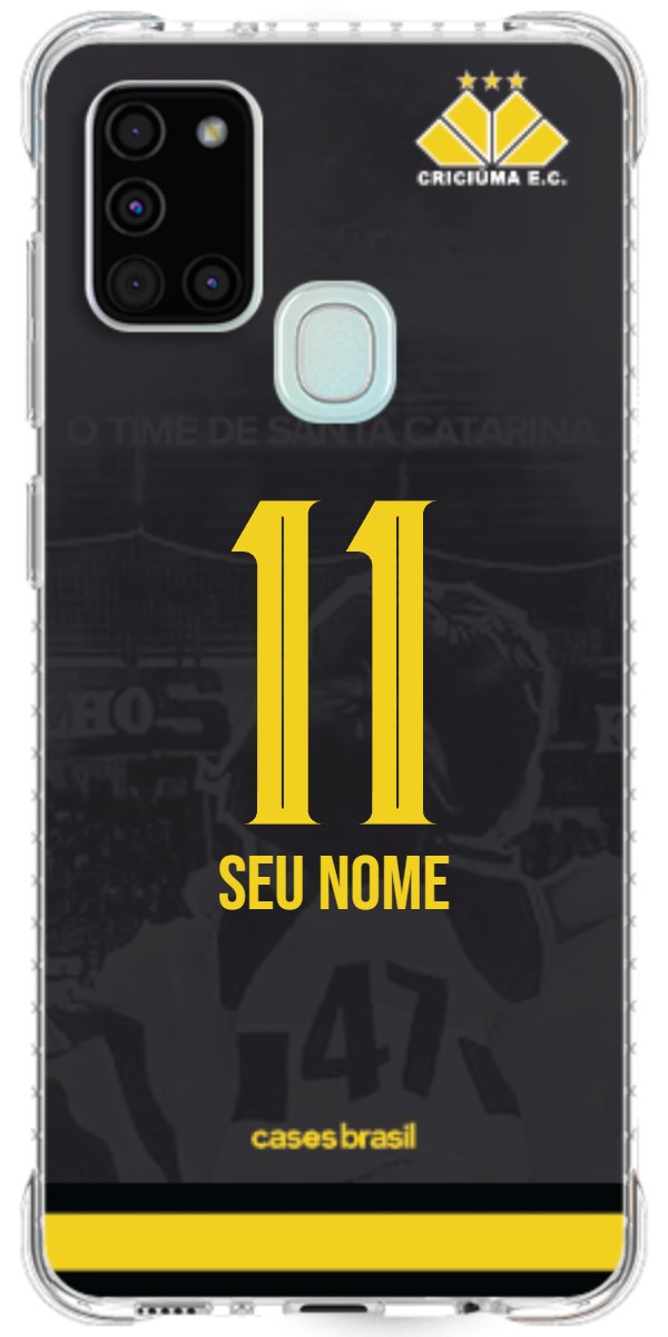 Capinha para celular Criciúma Estampa Oficial 14