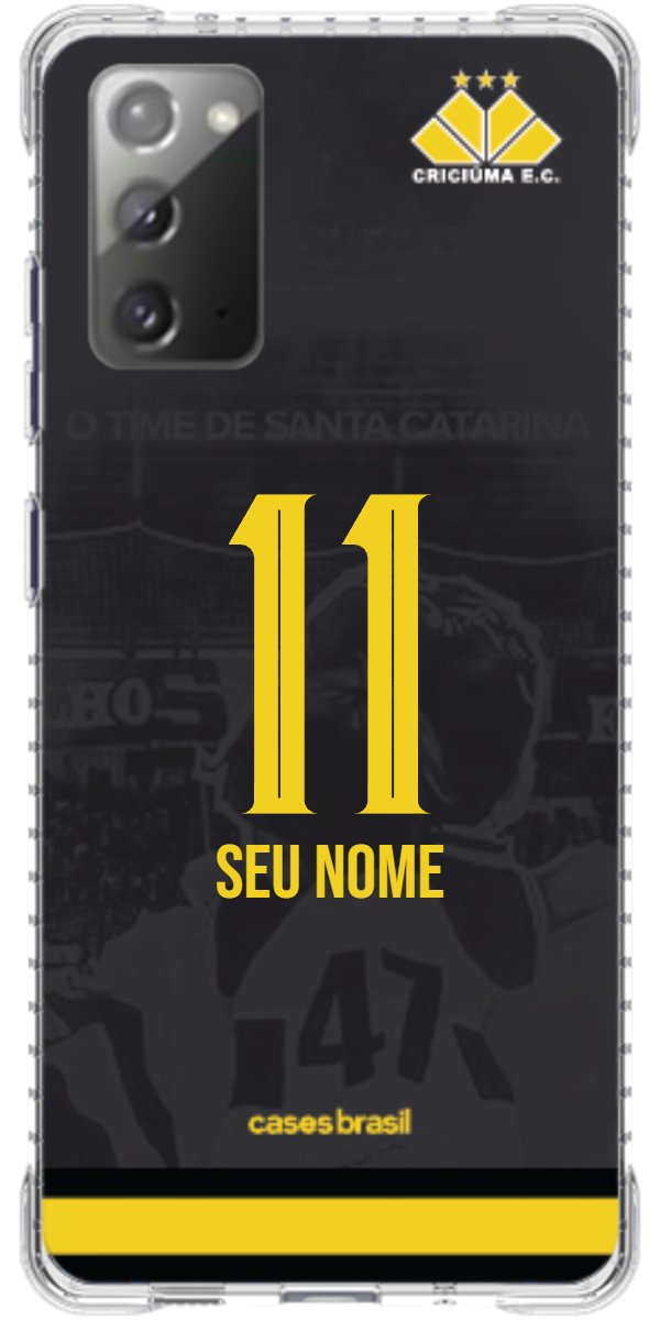 Capinha para celular Criciúma Estampa Oficial 14