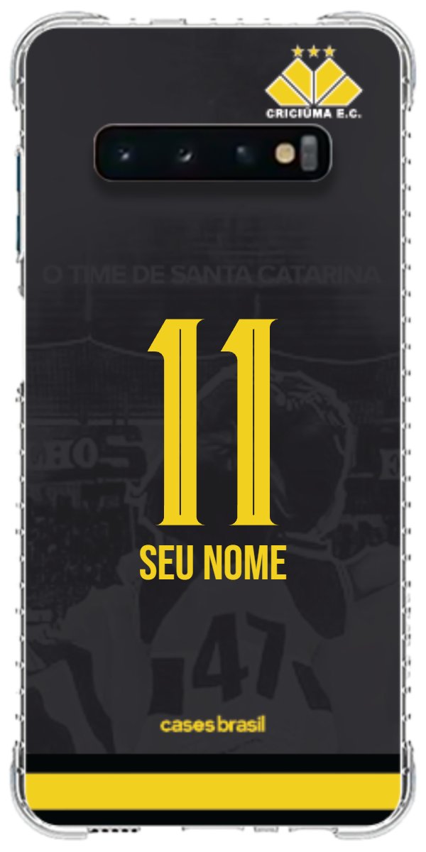 Capinha para celular Criciúma Estampa Oficial 14