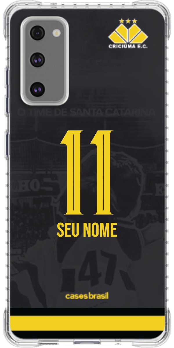 Capinha para celular Criciúma Estampa Oficial 14