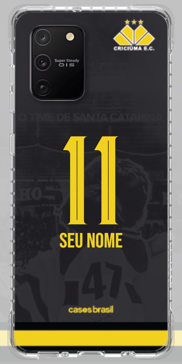 Capinha para celular Criciúma Estampa Oficial 14