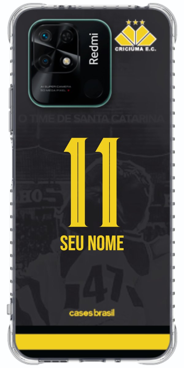 Capinha para celular Criciúma Estampa Oficial 14
