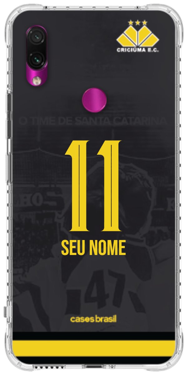 Capinha para celular Criciúma Estampa Oficial 14