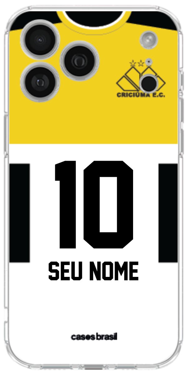 Capinha para Celular Criciúma Camisa Oficial 01