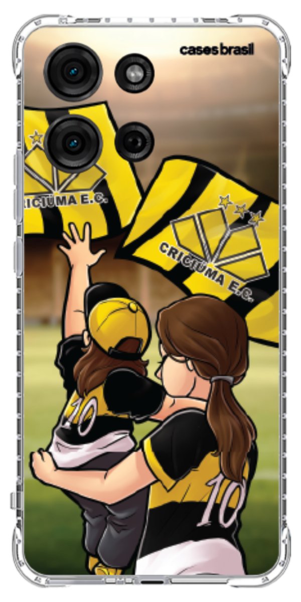 Capinha para celular Crciúma Torcedor Oficial 01