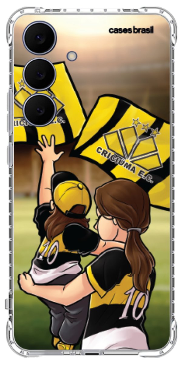 Capinha para celular Crciúma Torcedor Oficial 01