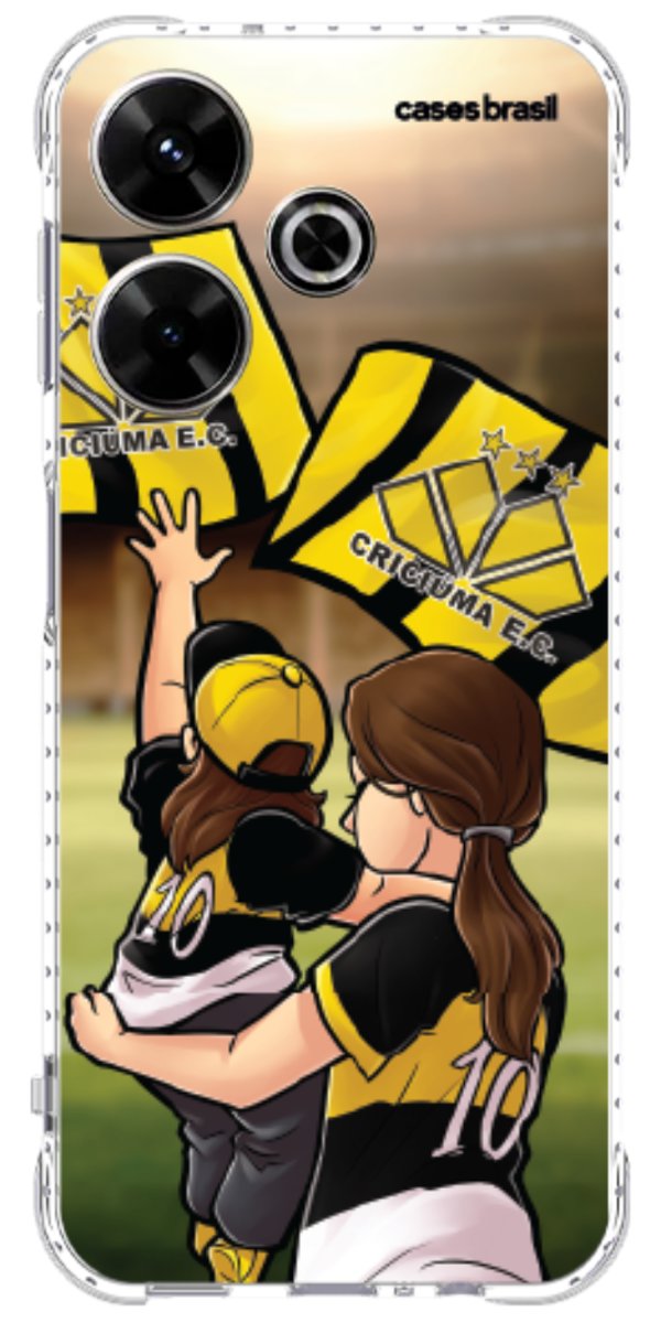 Capinha para celular Crciúma Torcedor Oficial 01