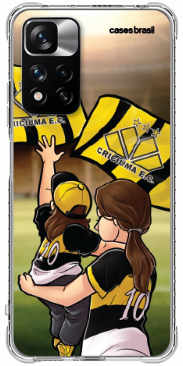 Capinha para celular Crciúma Torcedor Oficial 01