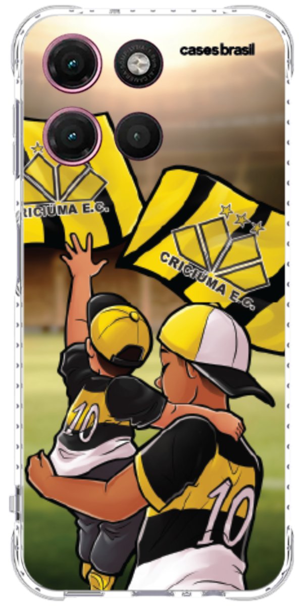 Capinha para celular Crciúma Torcedor Oficial 02