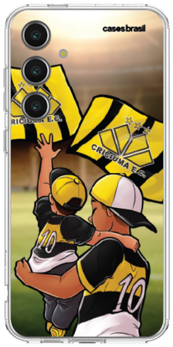 Capinha para celular Crciúma Torcedor Oficial 02