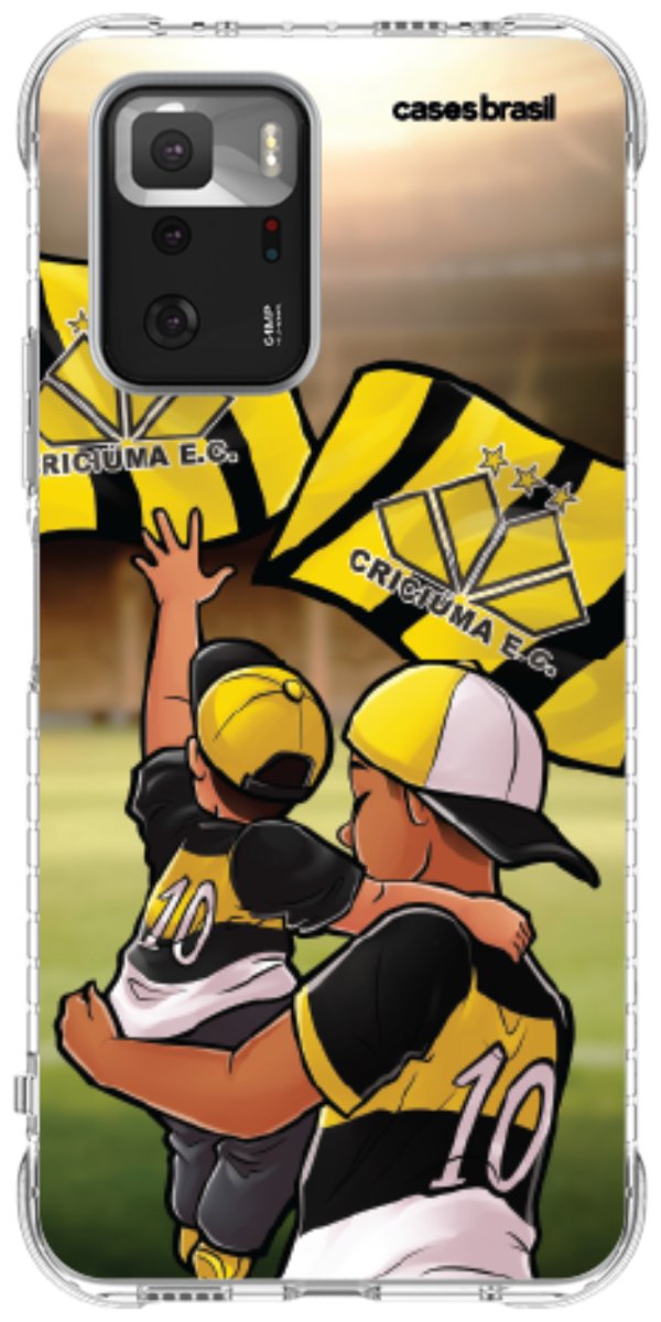 Capinha para celular Crciúma Torcedor Oficial 02