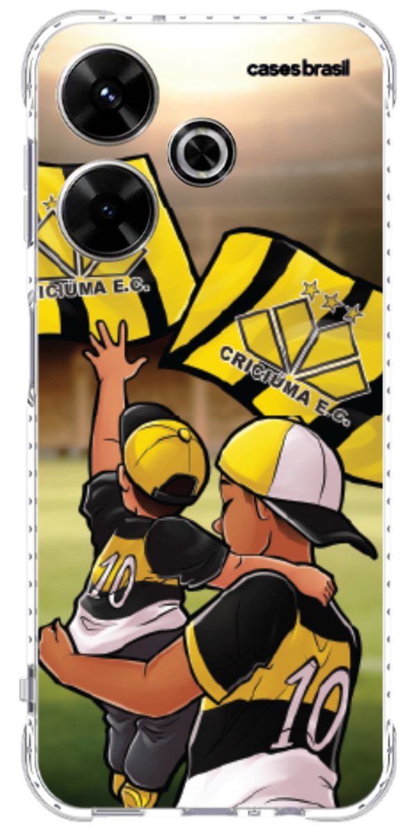Capinha para celular Crciúma Torcedor Oficial 02