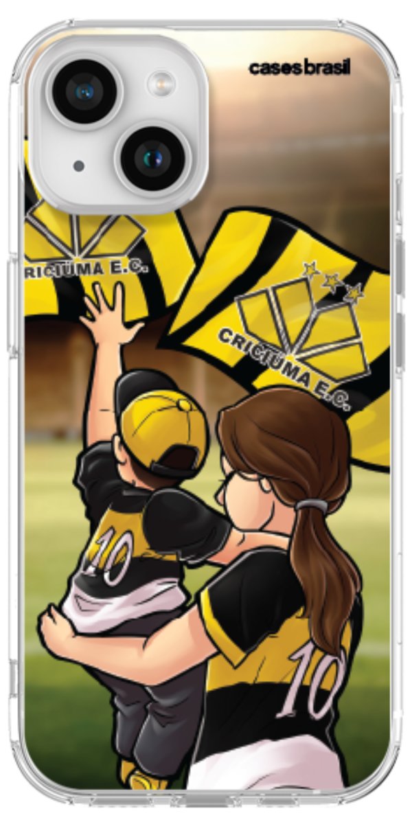 Capinha para celular Crciúma Torcedor Oficial 03