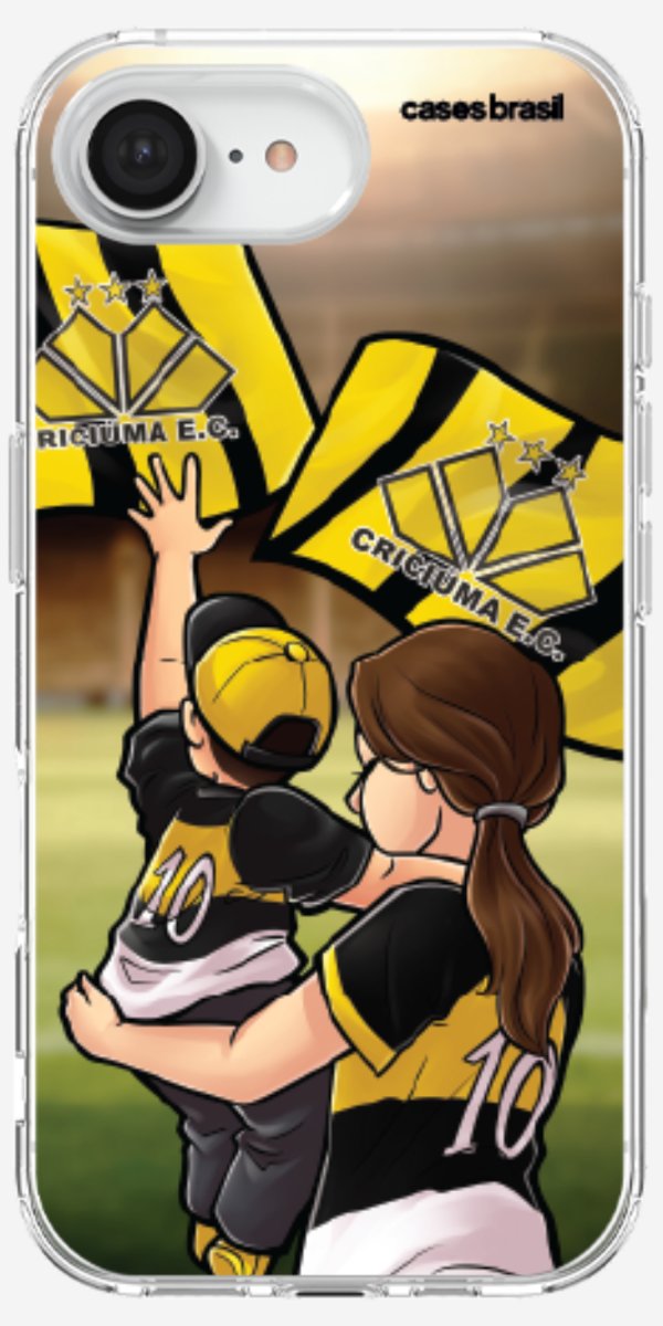 Capinha para celular Crciúma Torcedor Oficial 03