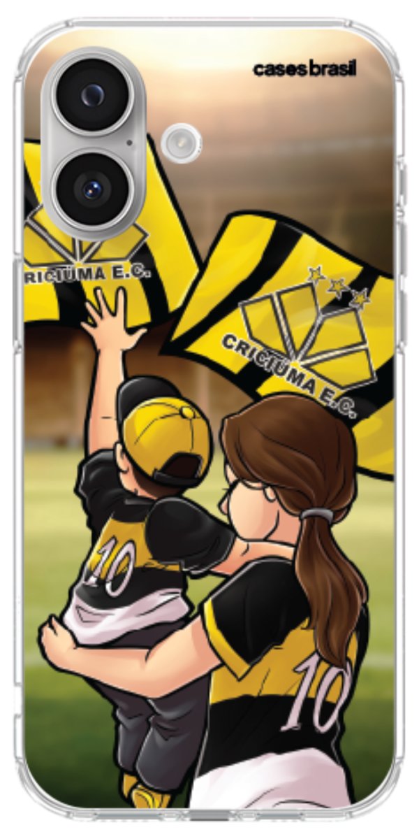 Capinha para celular Crciúma Torcedor Oficial 03