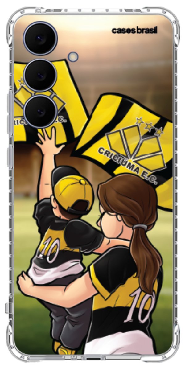 Capinha para celular Crciúma Torcedor Oficial 03