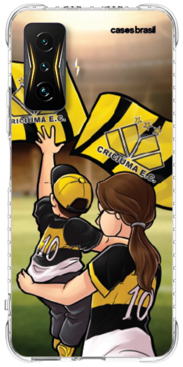 Capinha para celular Crciúma Torcedor Oficial 03