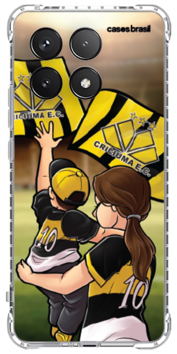Capinha para celular Crciúma Torcedor Oficial 03