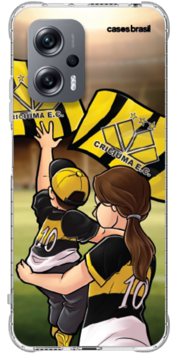Capinha para celular Crciúma Torcedor Oficial 03