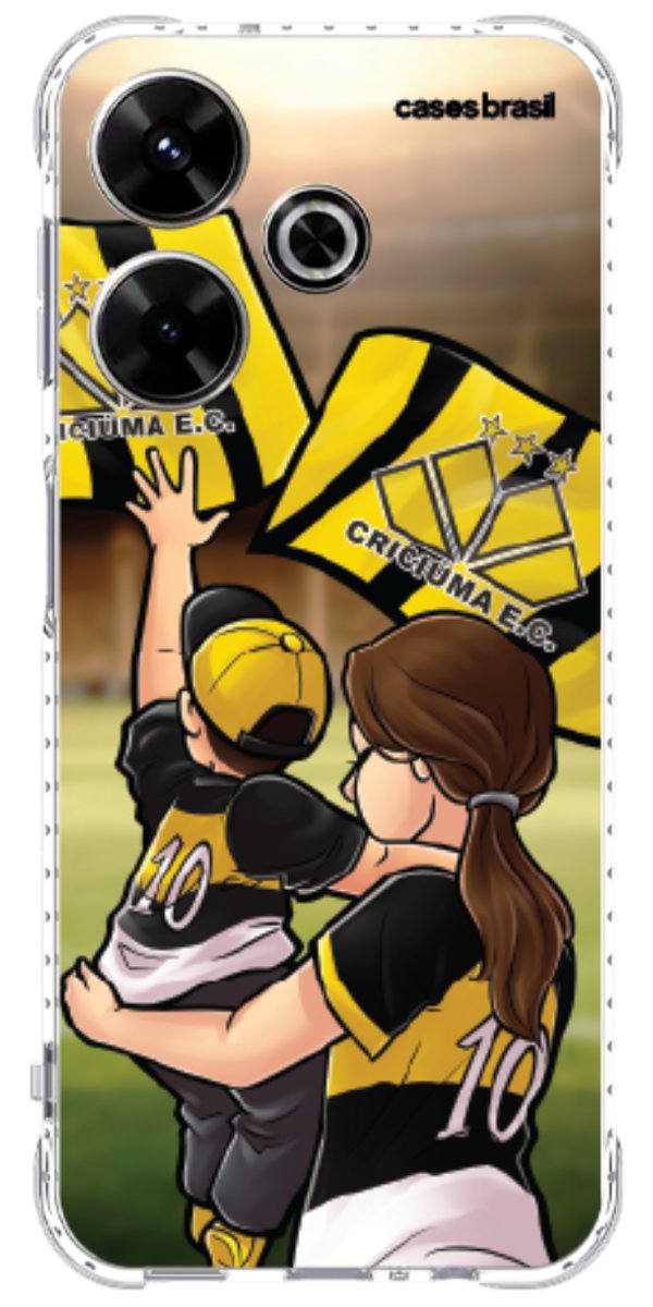 Capinha para celular Crciúma Torcedor Oficial 03
