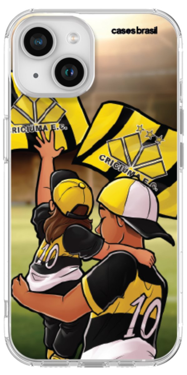 Capinha para celular Crciúma Torcedor Oficial 04