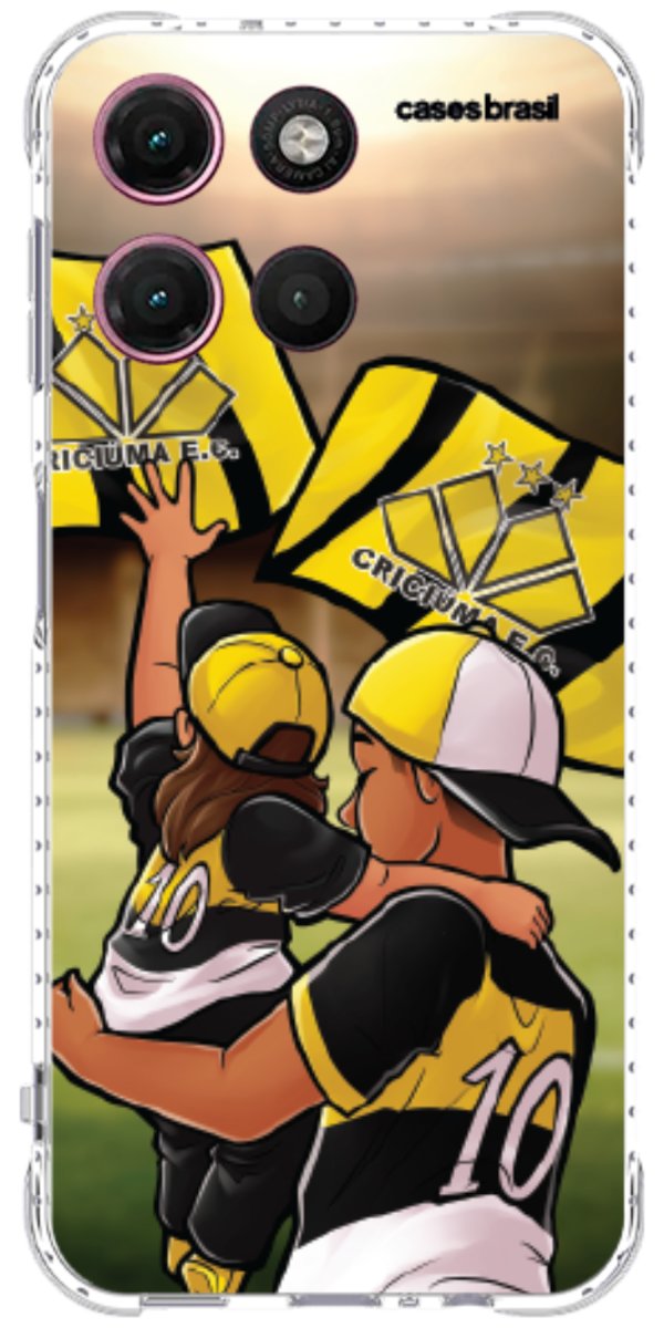 Capinha para celular Crciúma Torcedor Oficial 04