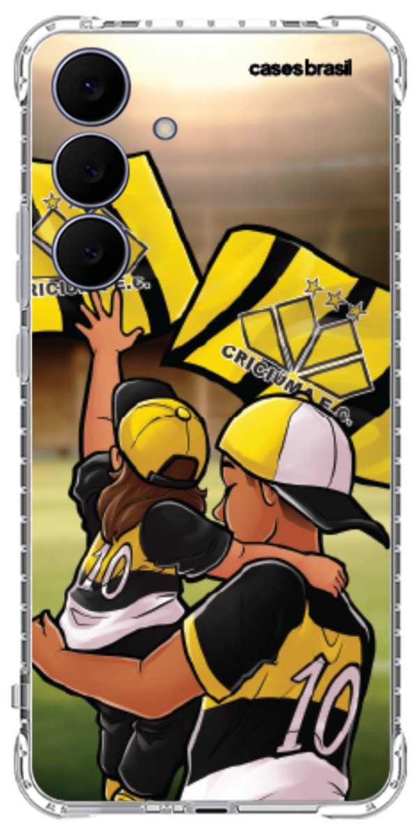 Capinha para celular Crciúma Torcedor Oficial 04