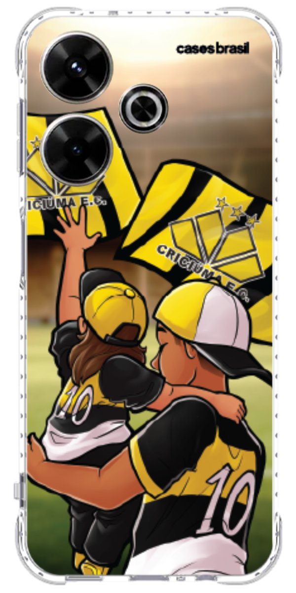 Capinha para celular Crciúma Torcedor Oficial 04