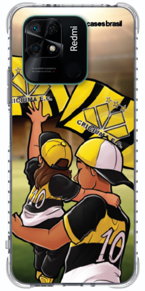 Capinha para celular Crciúma Torcedor Oficial 04