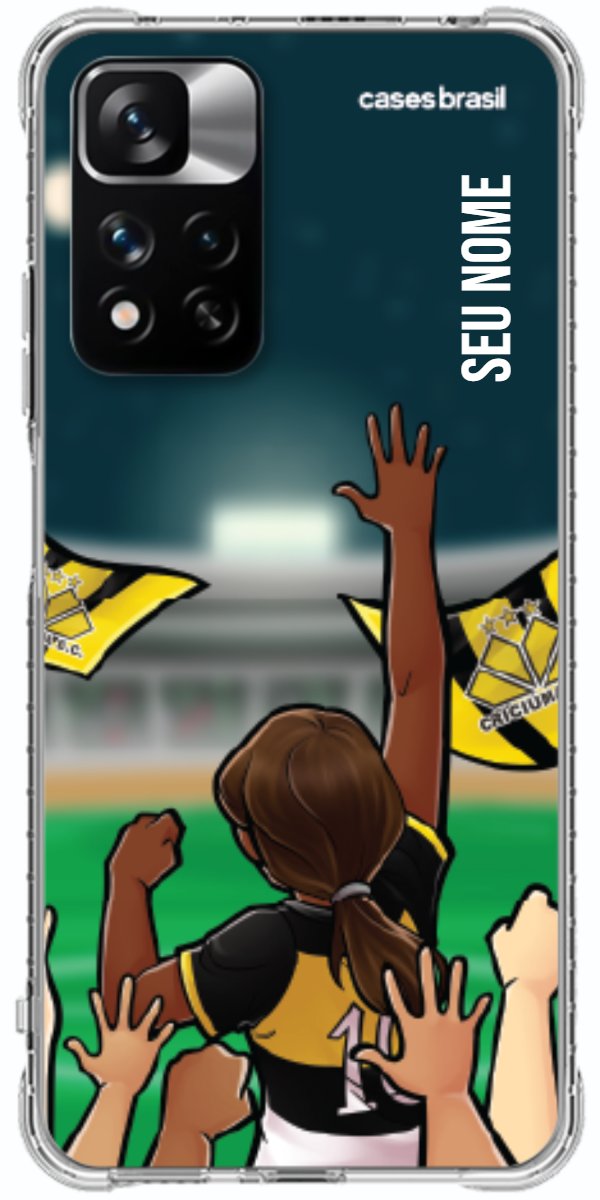 Capinha para celular Crciúma Torcedor Oficial 05