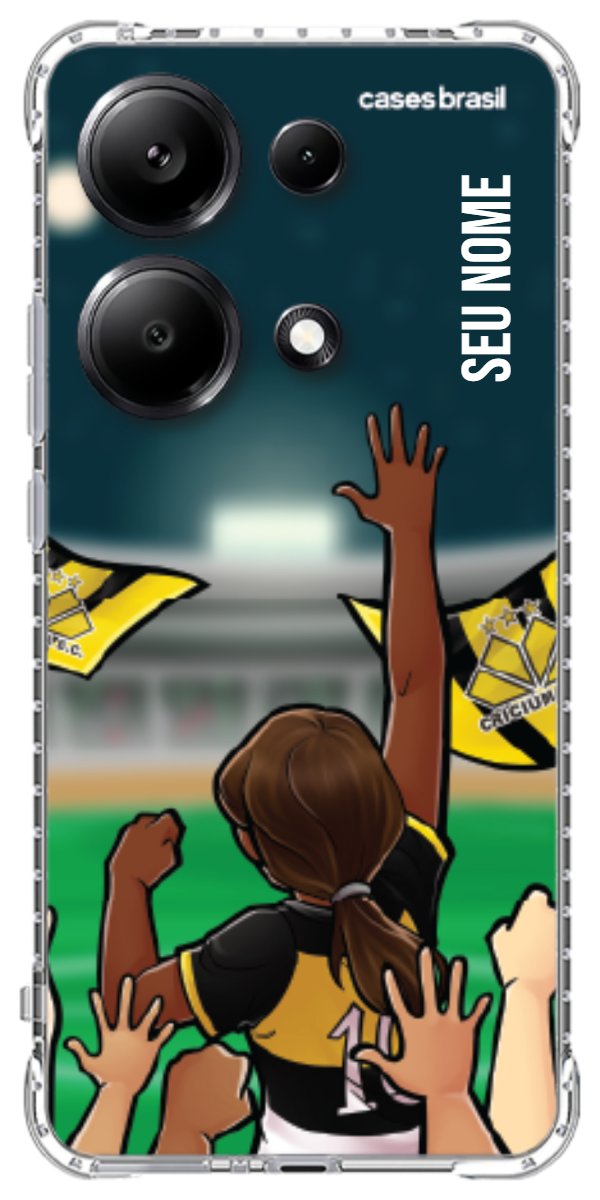 Capinha para celular Crciúma Torcedor Oficial 05